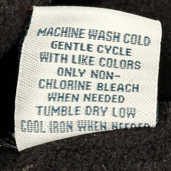 Sebby Houndstooth Large Pea Coat Jacket Black Brown Belted Pockets EUC Button Up - Picture 9 of 9